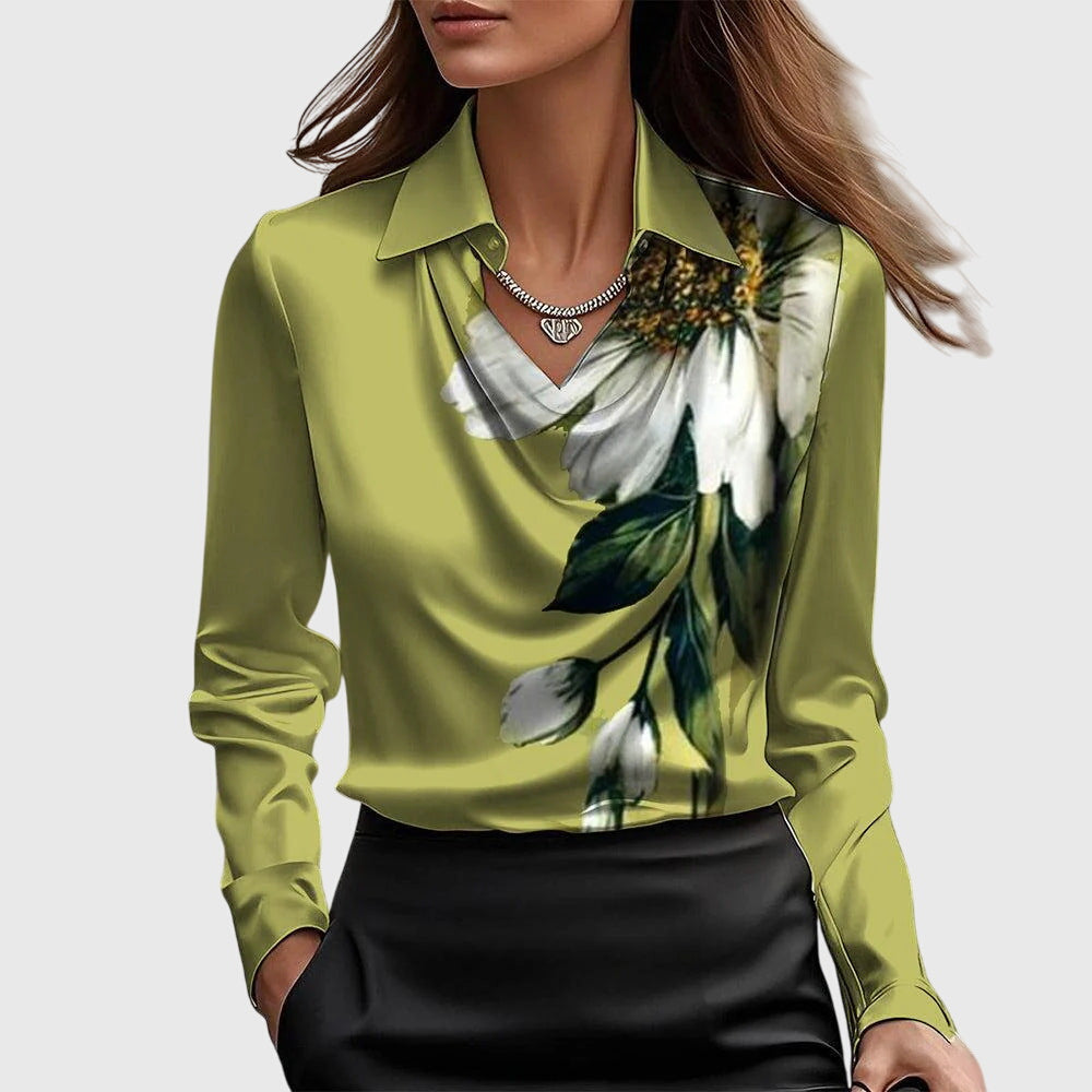 Brooklyn – Elegant blouse in satin look