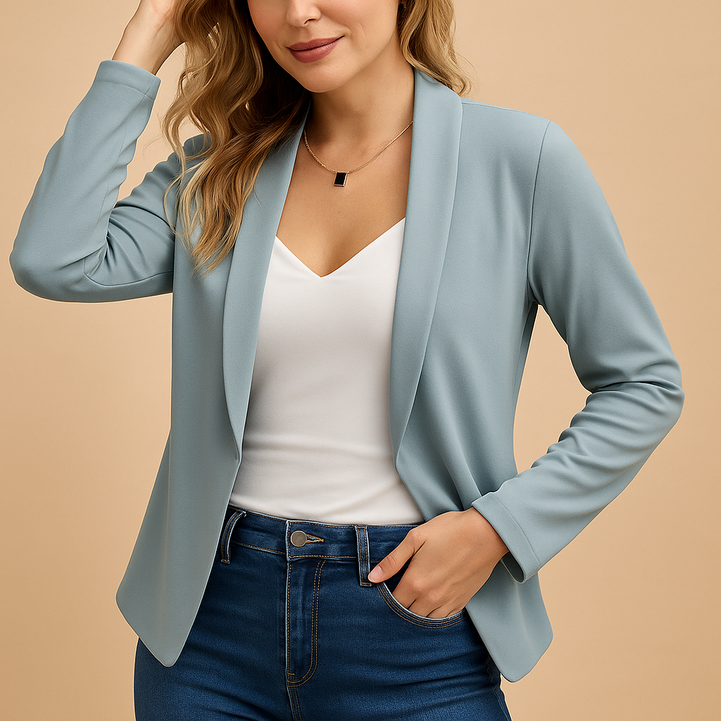 Rive | Elegant Open Blazer for Women, Modern Fit